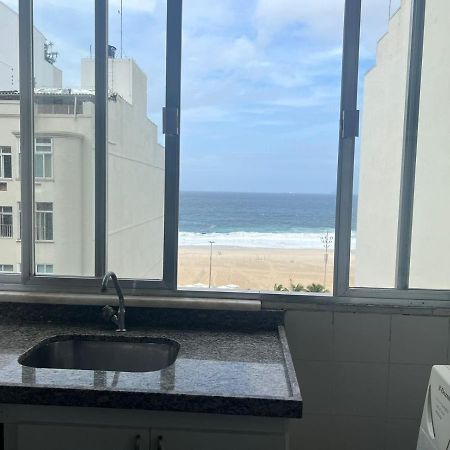 Deslumbrante Vista Mar Na Praia De Copacabana Lägenhet Rio de Janeiro Exteriör bild