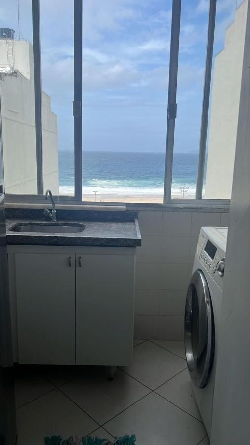 Deslumbrante Vista Mar Na Praia De Copacabana Lägenhet Rio de Janeiro Exteriör bild